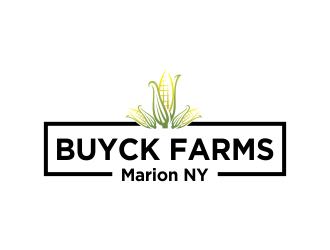 Buyck Farms logo design by oke2angconcept