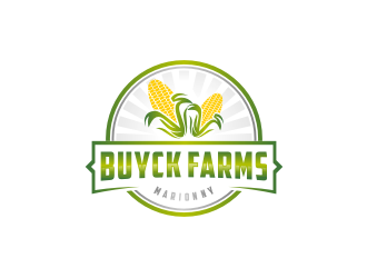 Buyck Farms logo design by bricton