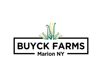 Buyck Farms logo design by oke2angconcept