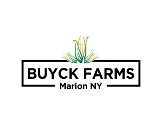 Buyck Farms logo design by oke2angconcept