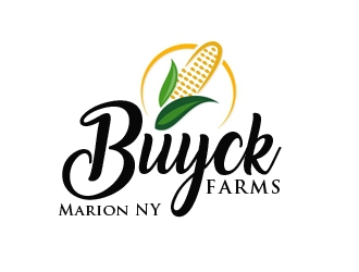 Buyck Farms logo design by samueljho