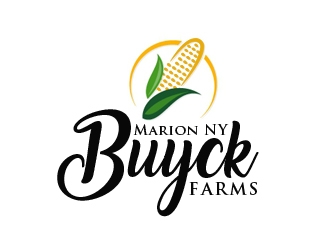 Buyck Farms logo design by samueljho