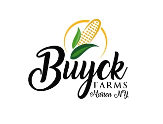 Buyck Farms logo design by samueljho