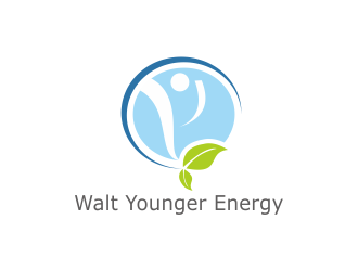 Walt Younger Energy logo design by Greenlight