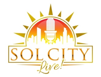 SolCity Live!  logo design by MAXR