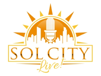 SolCity Live!  logo design by MAXR