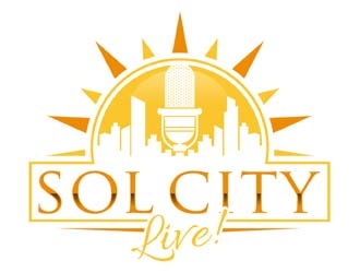 SolCity Live!  logo design by MAXR