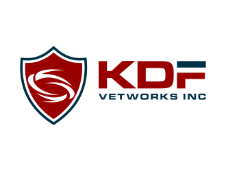 KDF Vetworks Inc. logo design by p0peye