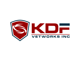 KDF Vetworks Inc. logo design by p0peye