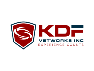 KDF Vetworks Inc. logo design by p0peye