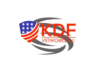 KDF Vetworks Inc. logo design by aryamaity