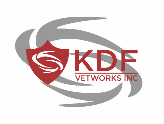 KDF Vetworks Inc. logo design by eagerly