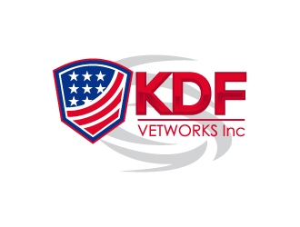 KDF Vetworks Inc. logo design by aryamaity