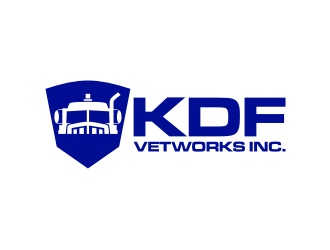 KDF Vetworks Inc. logo design by rief