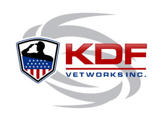 KDF Vetworks Inc. logo design by evdesign