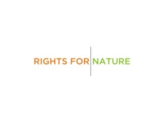 Rights for Nature logo design by Diancox