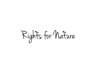 Rights for Nature logo design by menanagan