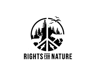 Rights for Nature logo design by Foxcody