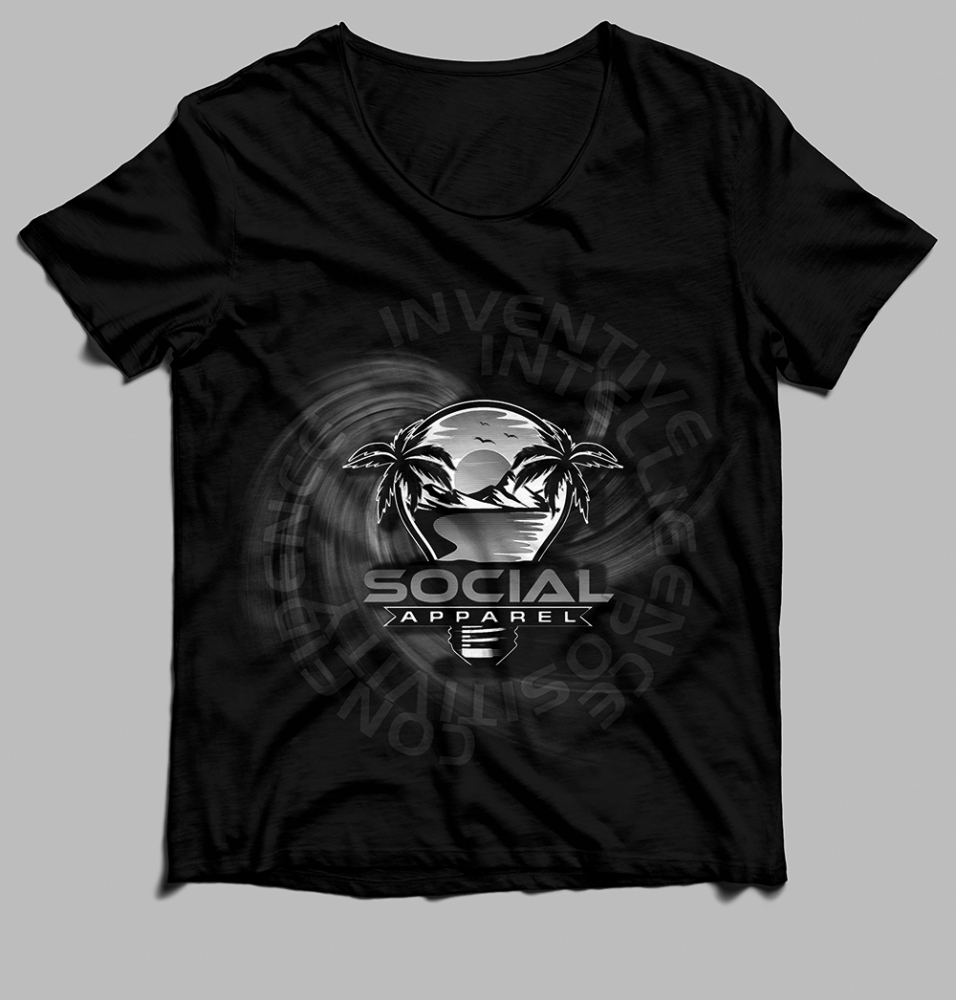 Social Apparel  logo design by MCXL