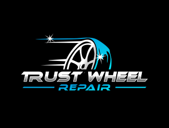 Trust Wheel Repair  logo design by akhi