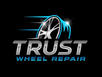 Trust Wheel Repair  logo design by jaize