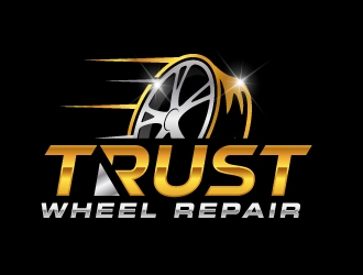 Trust Wheel Repair  logo design by jaize