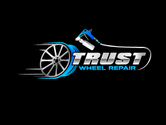 Trust Wheel Repair  logo design by Ultimatum