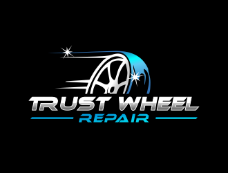 Trust Wheel Repair  logo design by akhi