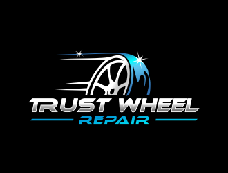 Trust Wheel Repair  logo design by akhi