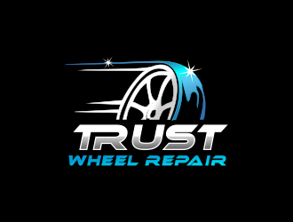 Trust Wheel Repair  logo design by akhi