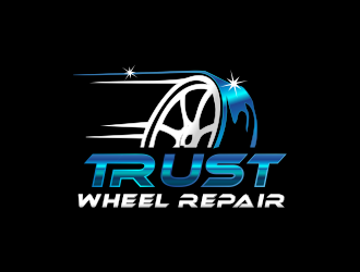 Trust Wheel Repair  logo design by akhi