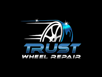 Trust Wheel Repair  logo design by akhi