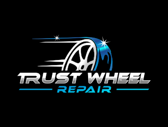 Trust Wheel Repair  logo design by akhi