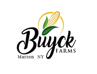 Buyck Farms logo design by samueljho