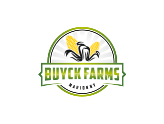 Buyck Farms logo design by bricton