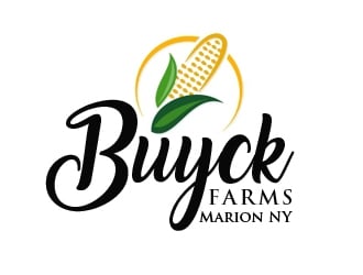 Buyck Farms logo design by samueljho