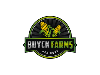 Buyck Farms logo design by bricton