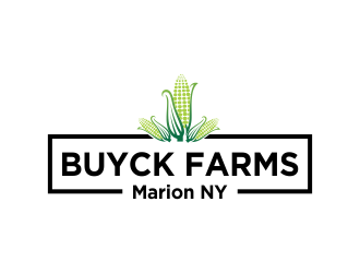 Buyck Farms logo design by oke2angconcept