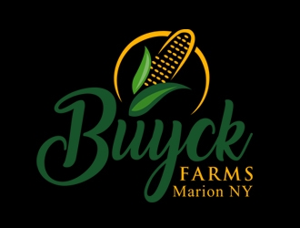 Buyck Farms logo design by samueljho