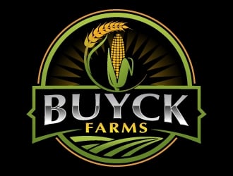 Buyck Farms logo design by jaize