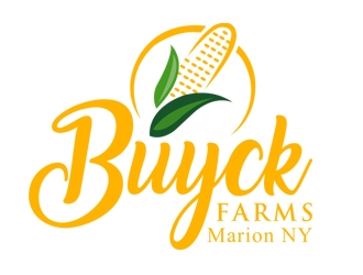 Buyck Farms logo design by samueljho