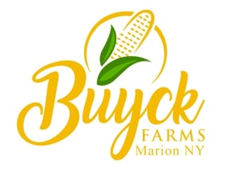 Buyck Farms logo design by samueljho