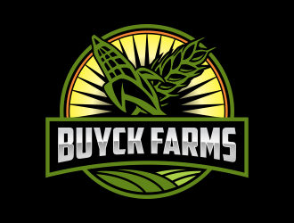 Buyck Farms logo design by agus