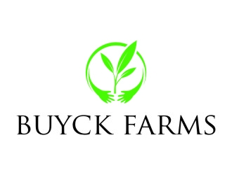 Buyck Farms logo design by jetzu