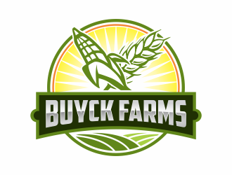 Buyck Farms logo design by agus