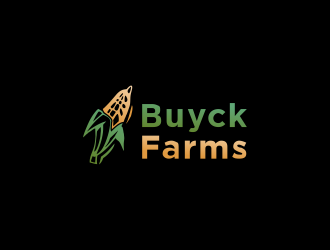 Buyck Farms logo design by akhi