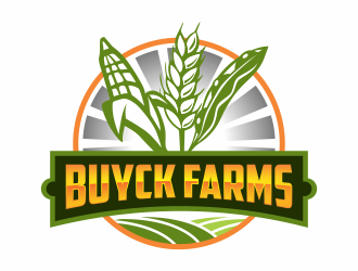 Buyck Farms logo design by agus