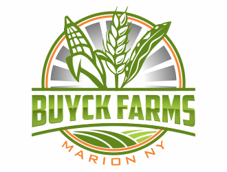 Buyck Farms logo design by agus