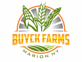 Buyck Farms logo design by agus