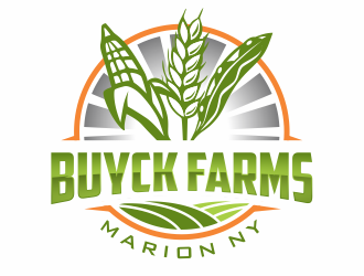 Buyck Farms logo design by agus